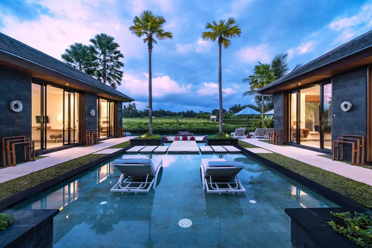 Rice-Field Villa Vini · 5BR · Ubud — photo 1