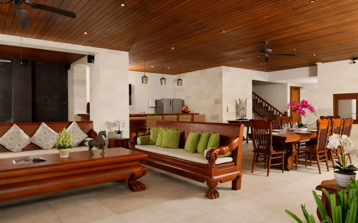 The Bija Villas, Canggu, Bali — living dining | The Luxury Bali