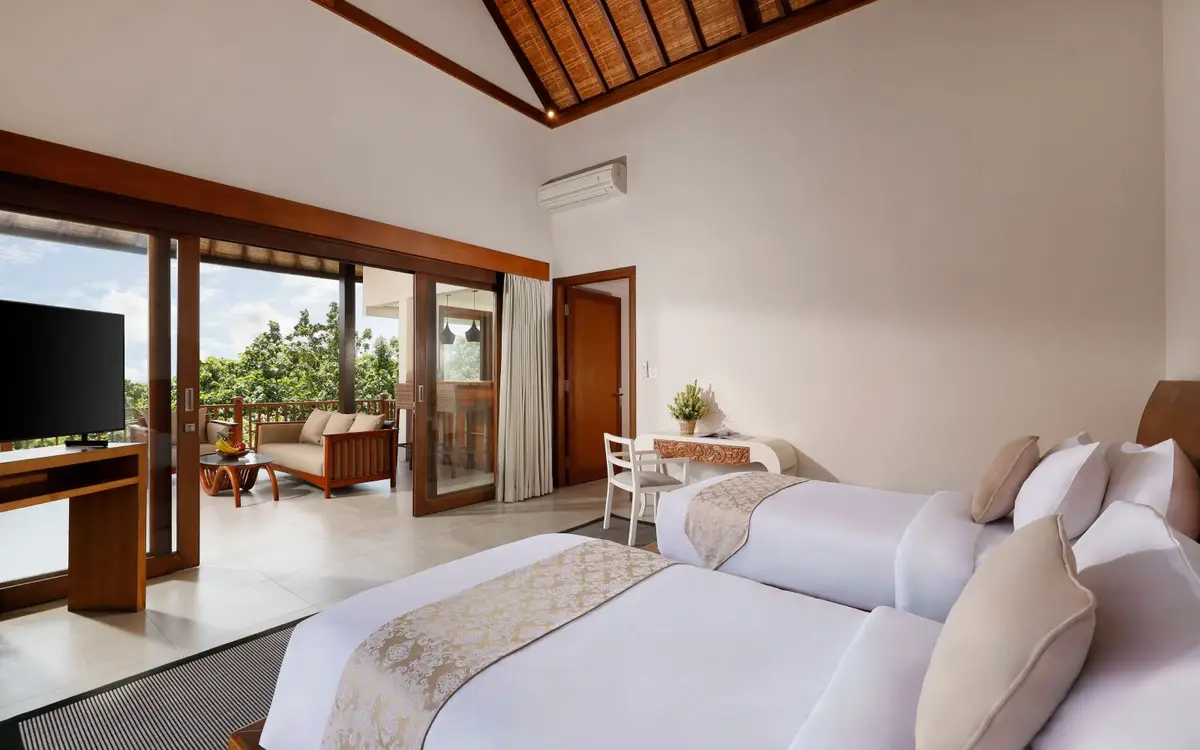 The Bija Villas, Canggu, Bali — room rose | The Luxury Bali