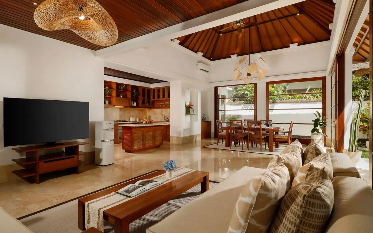 Villa Avaya, Jimbaran, Bali — living | The Luxury Bali