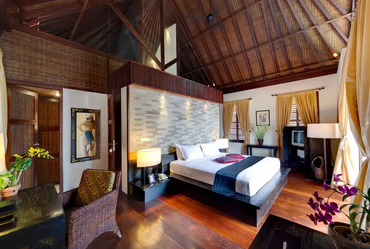 Villa Raj, Sanur, Bali — majapahit beach villas maya master bedroom | The Luxury Bali
