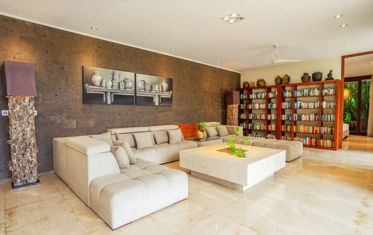 Omekai, Canggu, Bali — living | The Luxury Bali