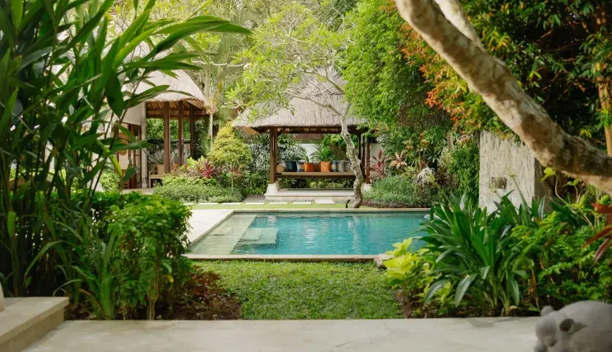 Villa Ohm, Jimbaran, Bali — pool gazebo | The Luxury Bali