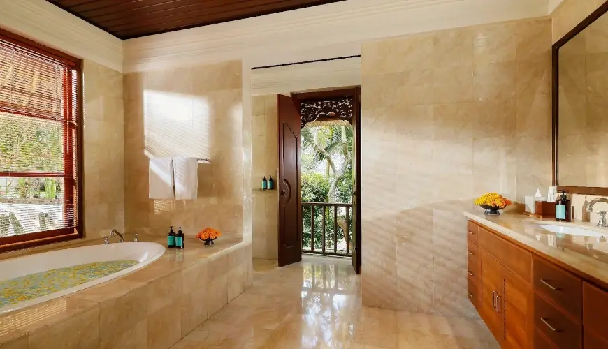 Villa The Seven, Jimbaran, Bali — luxury bali master bathroom design | The Luxury Bali