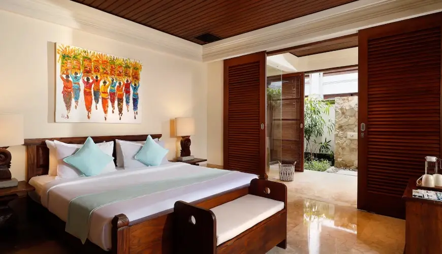 Villa The Seven, Jimbaran, Bali — spacious bali bedroom view | The Luxury Bali