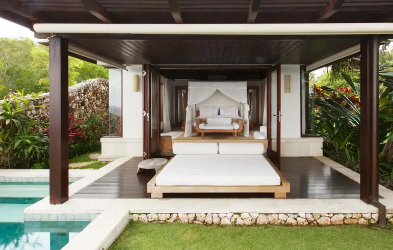 Villa Chintamani, Uluwatu, Bali — poolside bedroom | The Luxury Bali