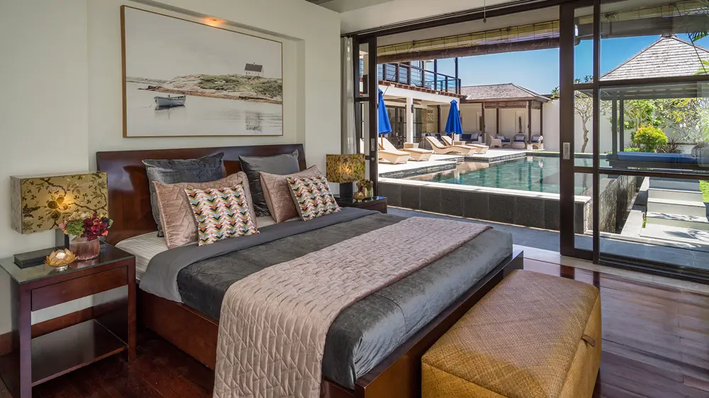 Villa Adenium, Jimbaran, Bali — downstairs master suite | The Luxury Bali
