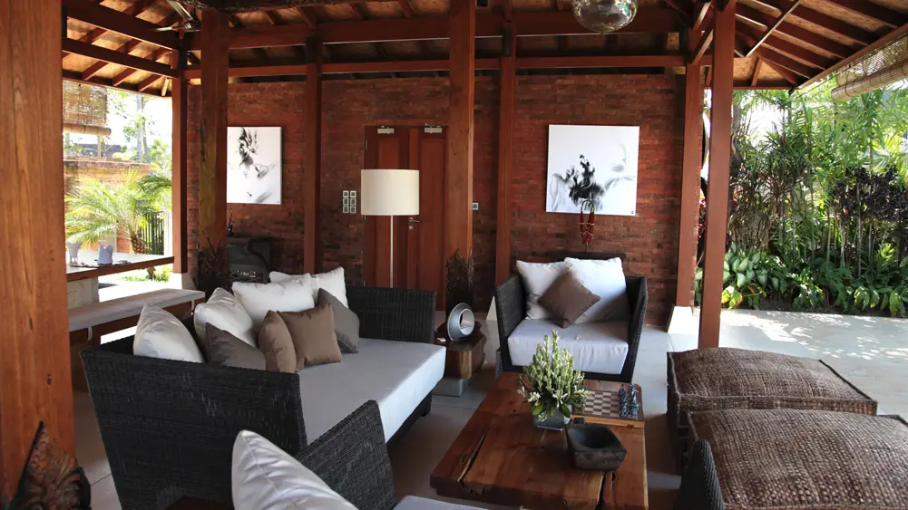 Dea Villas - Villa Amy, Canggu, Bali — living area | The Luxury Bali