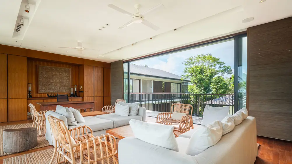 Arnalaya Beach House, Canggu, Bali — airy living room | The Luxury Bali