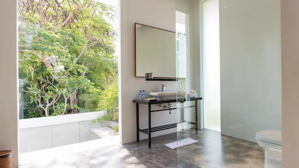 Villa Canggu North, Canggu, Bali — bedroom one ensuite detail, photo 9 | The Luxury Bali