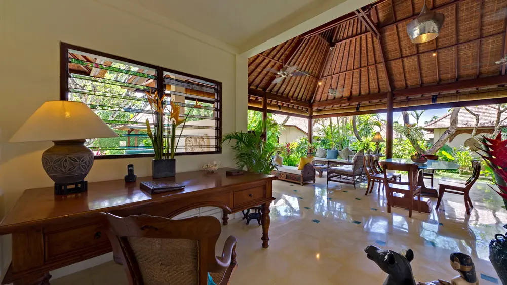 Villa Kedidi, Canggu, Bali — writing desk | The Luxury Bali
