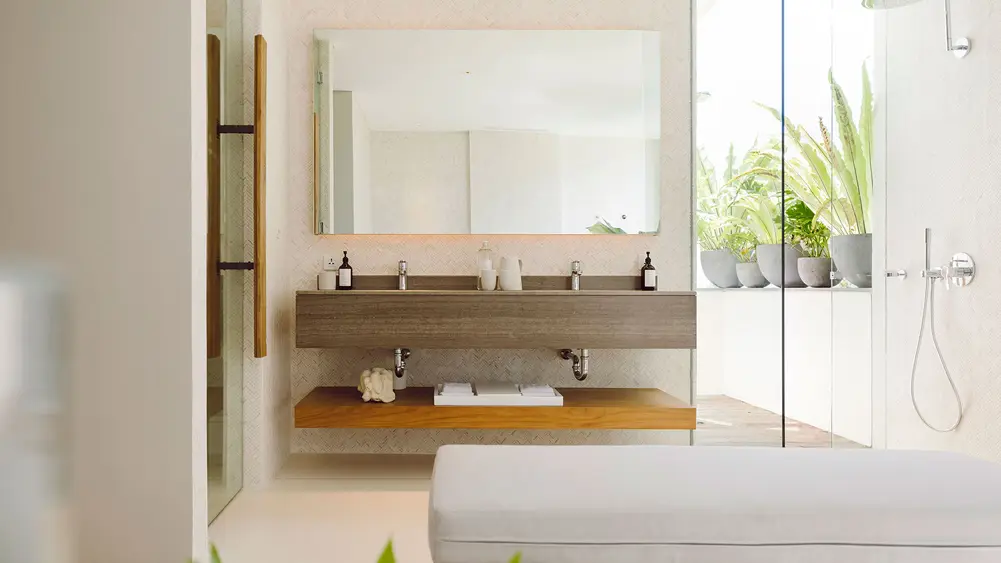 Noku Beach House, Seminyak, Bali — layout of the bathroom | The Luxury Bali