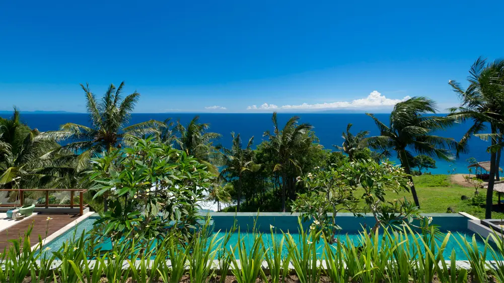 Malimbu Cliff Villa, Lombok — breathtaking ocean views from the master suite | The Luxury Bali