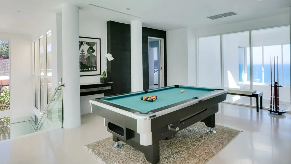 Grand Cliff Ungasan, Uluwatu, Bali — front residence billiard table | The Luxury Bali