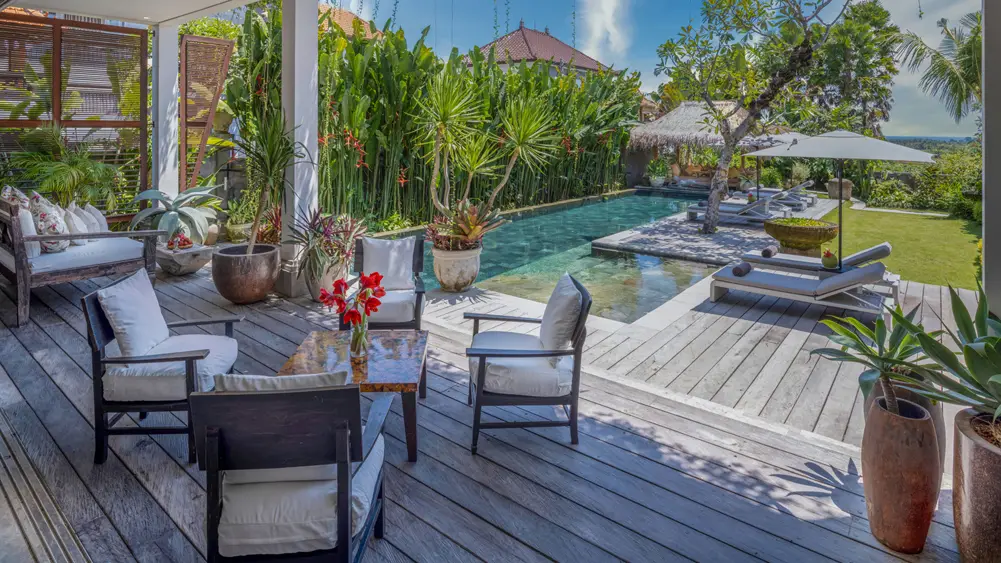 Villa Mandalay Dua, Seseh, Bali — relax and enjoy the poolside | The Luxury Bali