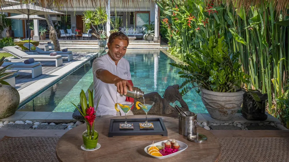 Villa Mandalay Dua, Seseh, Bali — staff preparation | The Luxury Bali