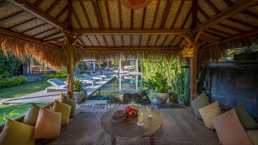 Villa Mandalay Dua, Seseh, Bali — bale interior | The Luxury Bali