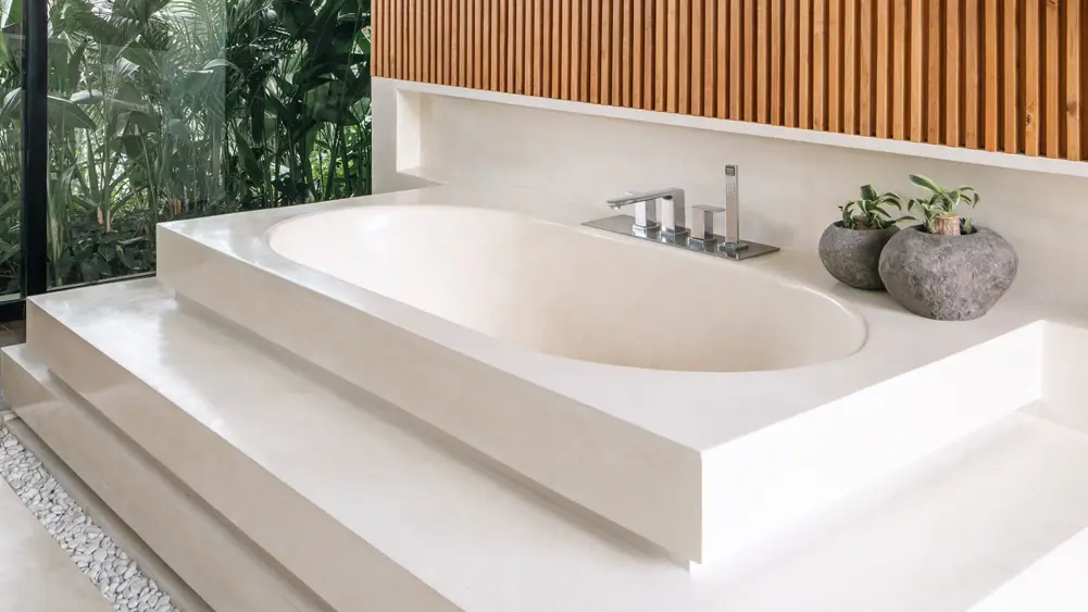 Villa Norbu, Canggu, Bali — grand master bedroom ensuite bathroom | The Luxury Bali