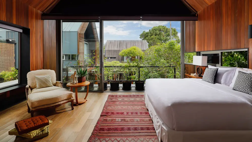 Villa Svarga, Sanur, Bali — restful master bedroom west | The Luxury Bali