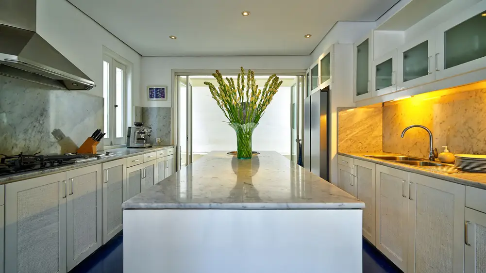Casa Evaliza, Seminyak, Bali — fully equipped kitchen | The Luxury Bali
