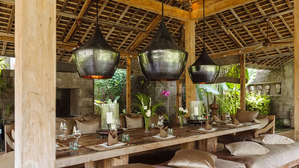 Villa Zelie, Canggu, Bali — dining table | The Luxury Bali