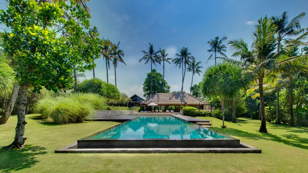 Villa Samadhana, Ketewel, Bali — garden and pool | The Luxury Bali