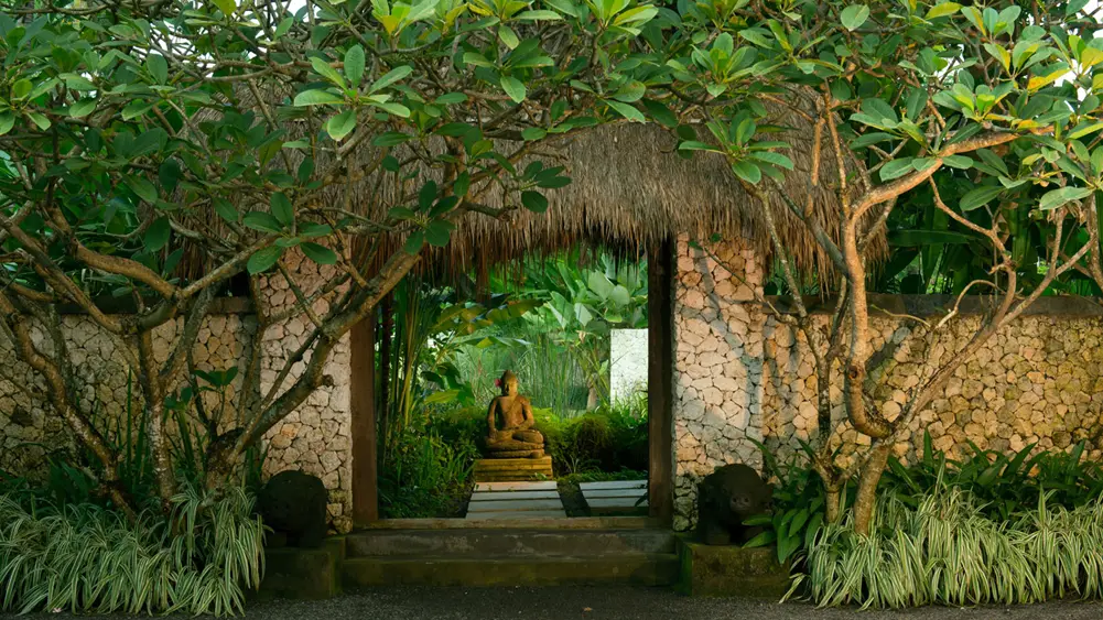 Villa Samadhana, Ketewel, Bali — entrance | The Luxury Bali
