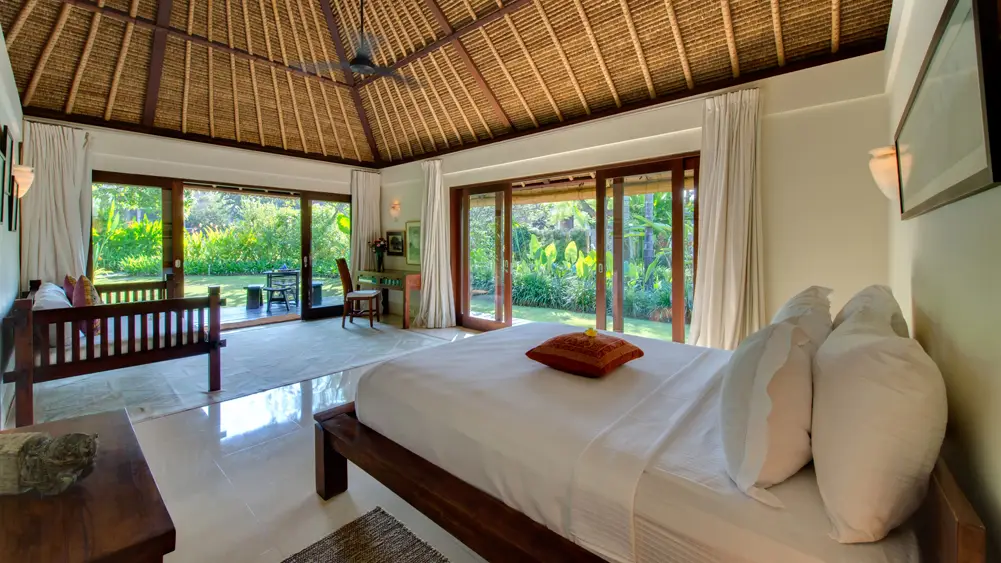 Villa Samadhana, Ketewel, Bali — guest house bedroom | The Luxury Bali