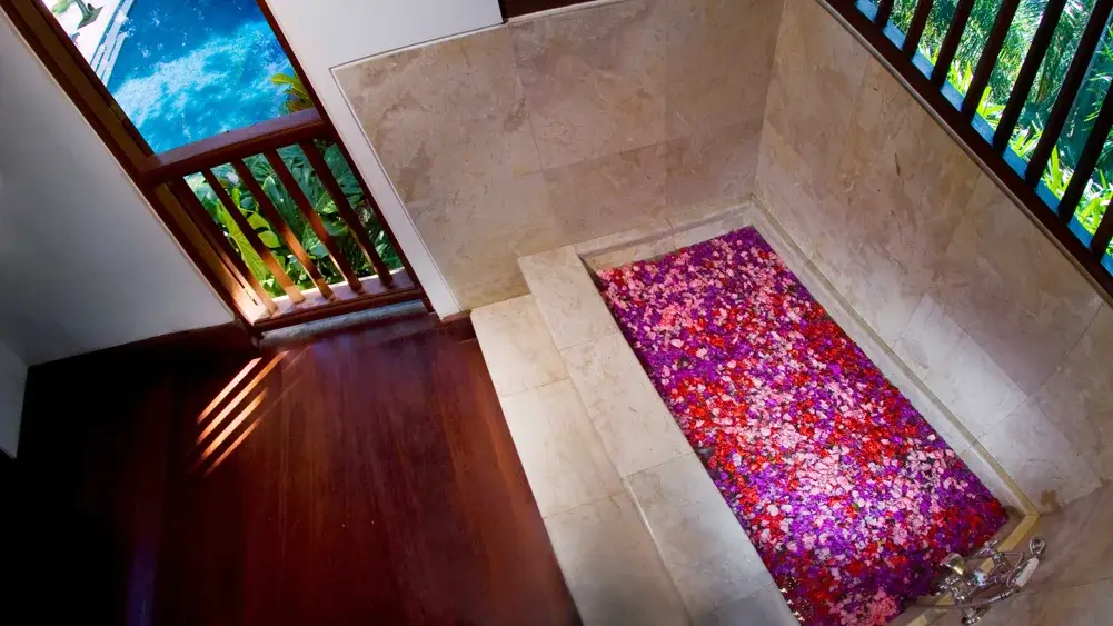 Villa Alamanda, Ubud, Bali — master bedroom ensuite | The Luxury Bali
