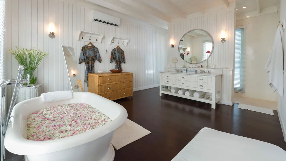 Villa Lulito, Seminyak, Bali — master bathroom | The Luxury Bali