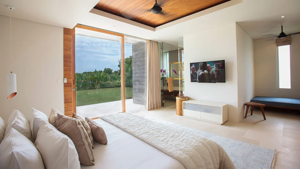 The Iman Villa, Canggu, Bali — restful guest bedroom, photo 9 | The Luxury Bali