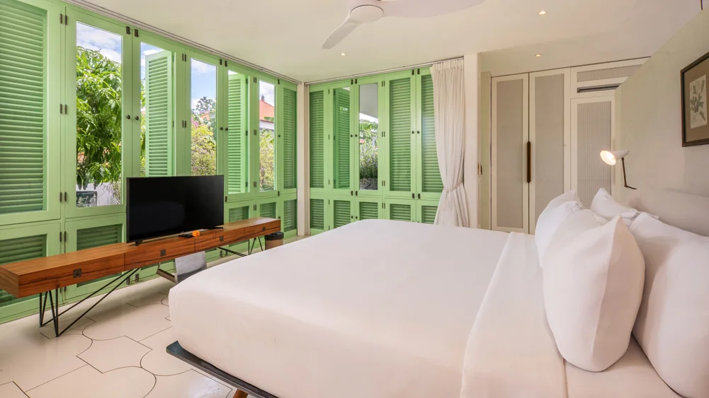 Villa 1880, Seminyak, Bali — elite havens villa bali bedroom fully staffed contemporary colonial villa indonesia guest bedroom, photo 9 | The Luxury Bali