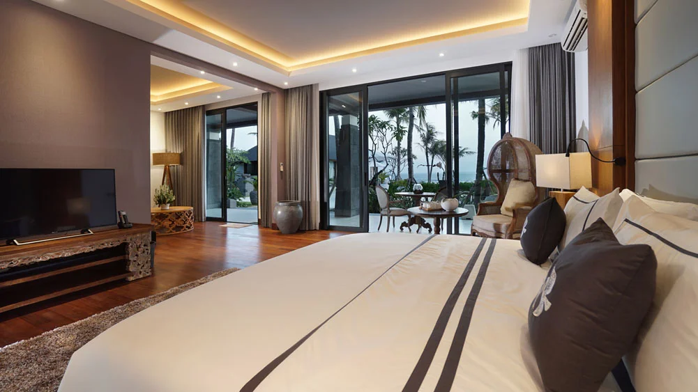Tirtha Bayu Estate - Villa II, Seseh, Bali — deluxe suite and view | The Luxury Bali