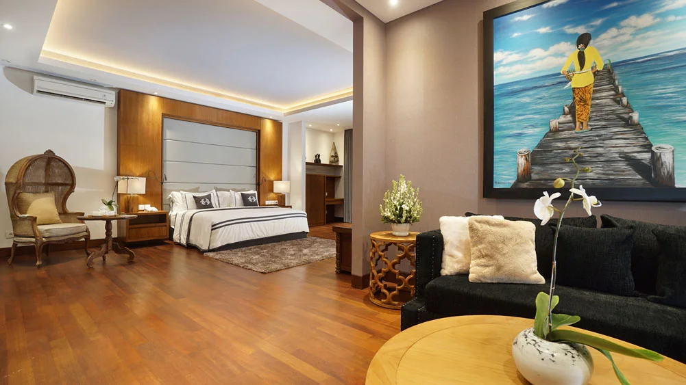 Tirtha Bayu Estate - Villa II, Seseh, Bali — deluxe suite spacious layout | The Luxury Bali