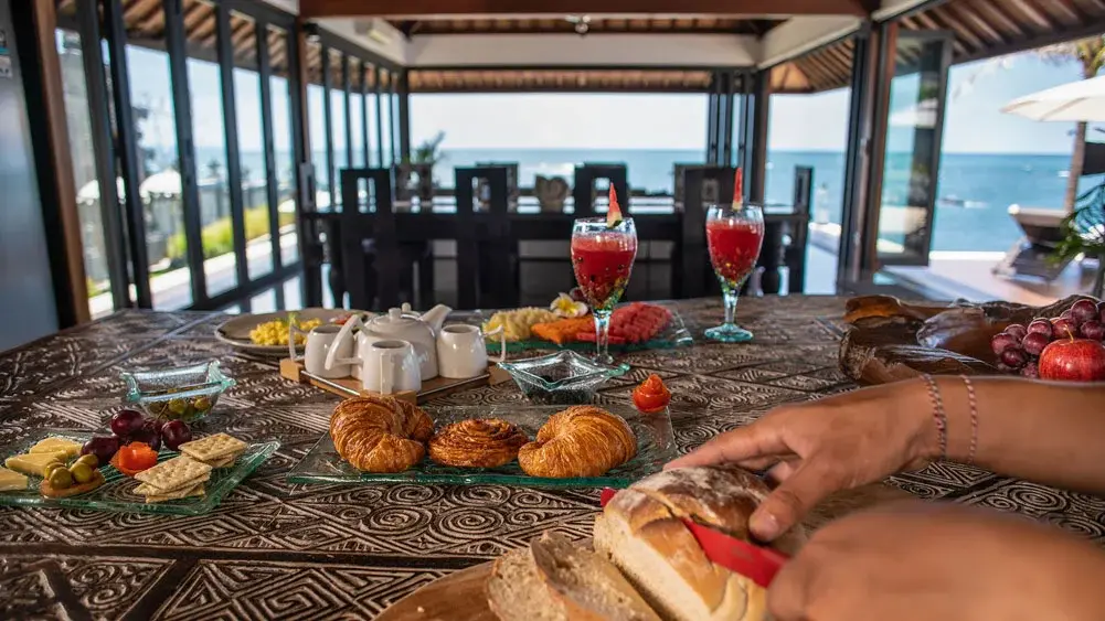 Tirtha Bayu Estate - Villa II, Seseh, Bali — in villa breakfast | The Luxury Bali