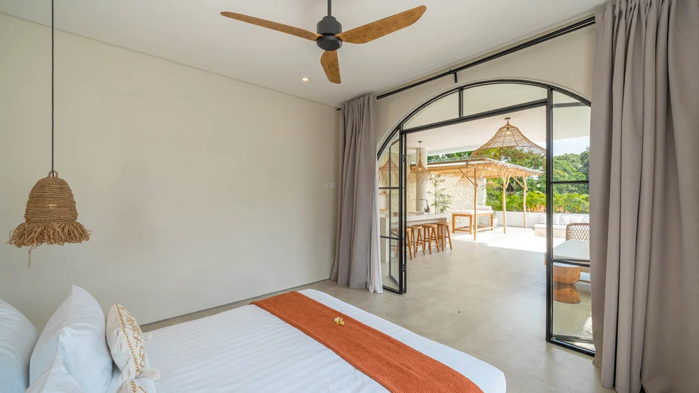 Villa Unna, Seminyak, Bali — airy bedroom | The Luxury Bali