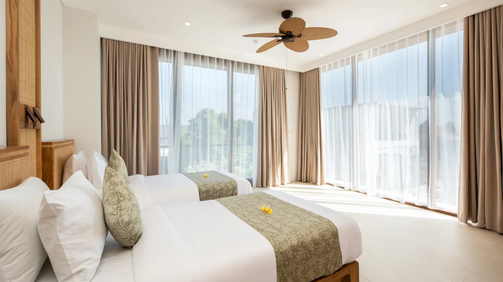 The Atma, Sanur, Bali — elite havens the atma bali twin bedroom | The Luxury Bali