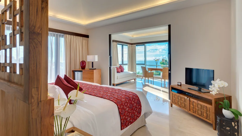 Pandawa Cliff Estate - The Pala, Uluwatu, Bali — upstairs master bedroom | The Luxury Bali