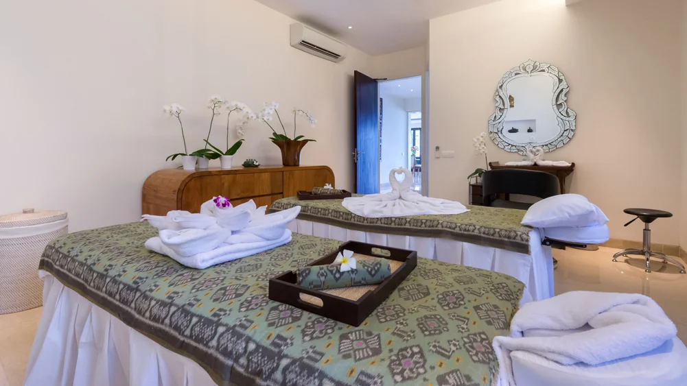 Pandawa Cliff Estate - The Pala, Uluwatu, Bali — spa room | The Luxury Bali