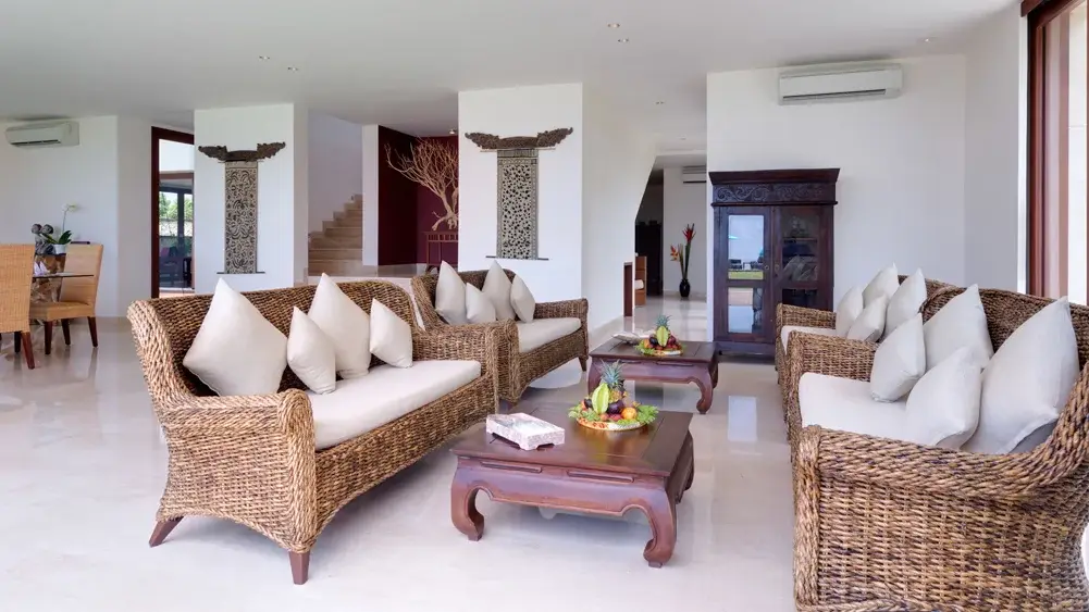 Pandawa Estate - Villa Rose, Uluwatu, Bali — cliff estate villa rose sitting area | The Luxury Bali