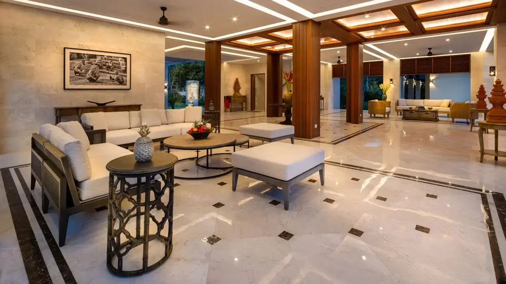 Villa Kailasha, Tabanan, Bali — living room | The Luxury Bali