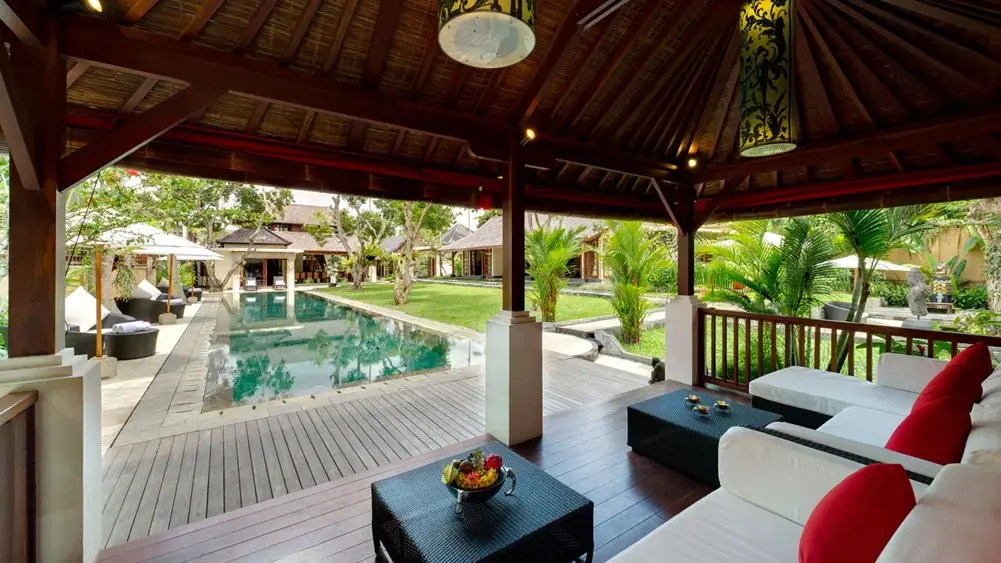 Villa San, Ubud, Bali — calming view from the lanai | The Luxury Bali