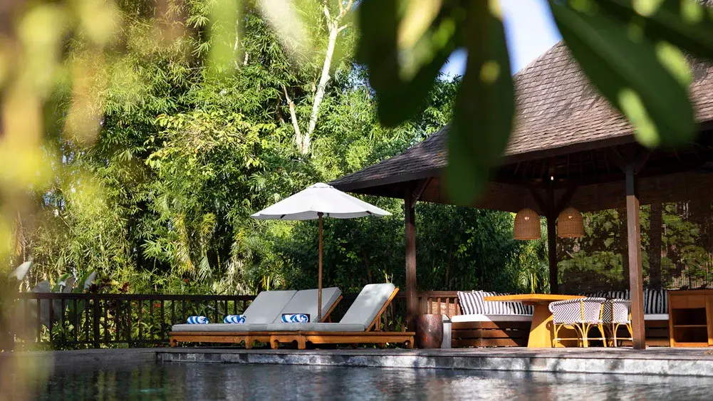 Villa Simona Oasis, Canggu, Bali — poolside seating | The Luxury Bali