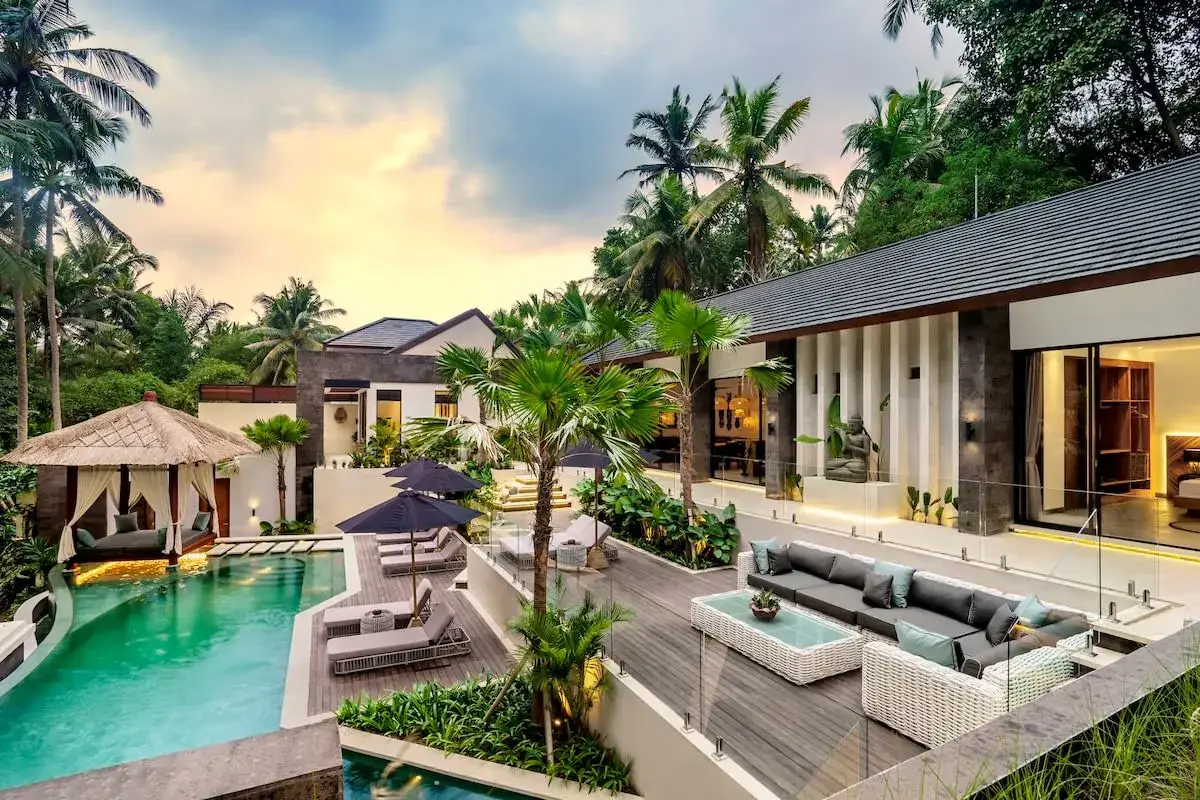 5 BR Jungle-View Tropical-Modern Villa Ubud — 5-bedroom luxury villa in Ubud, Bali | The Luxury Bali