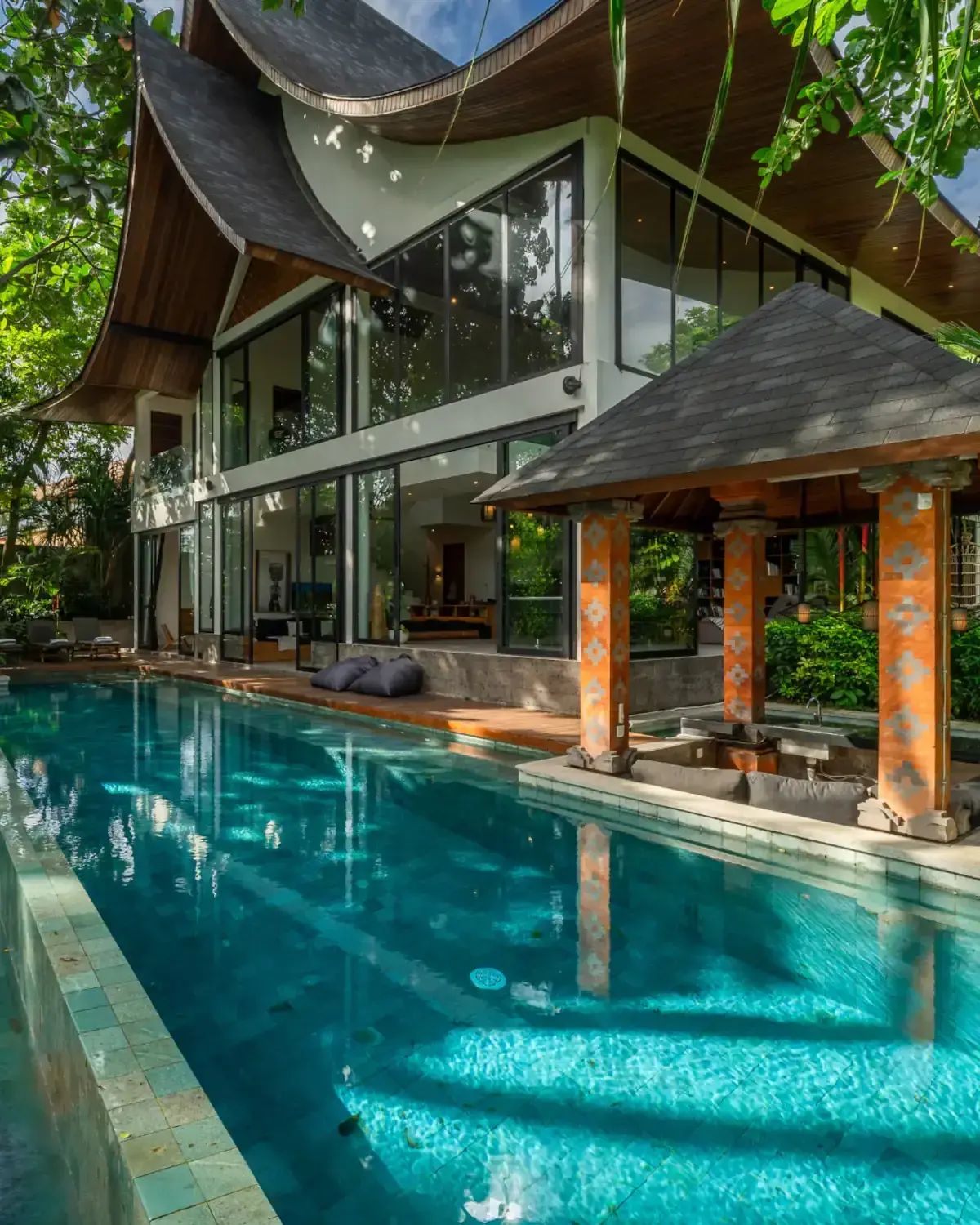 4 BR Riverside Rice-Field Villa Canggu, Pererenan, Bali — photo 8 | The Luxury Bali