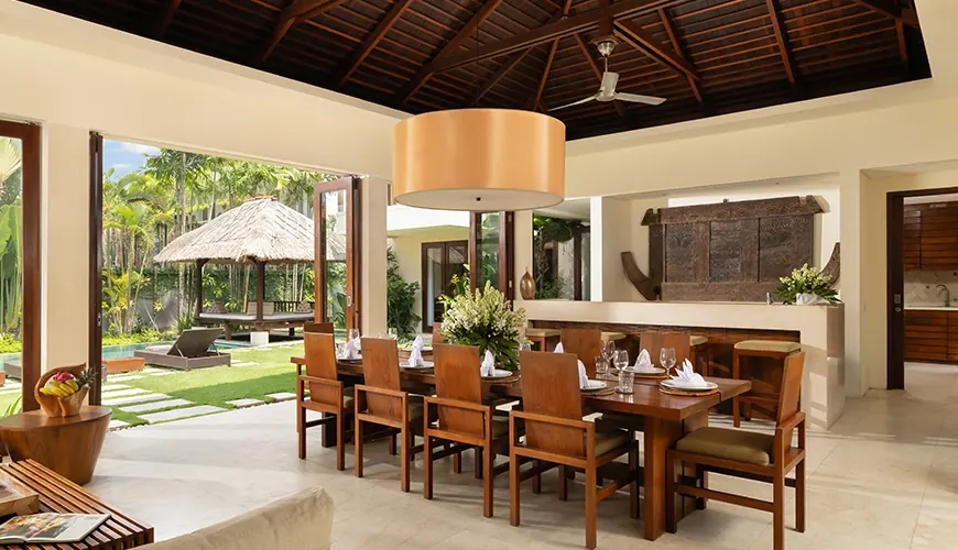 5 BR Tropical Garden Pool Villa Seminyak, Seminyak, Bali — photo 12 | The Luxury Bali