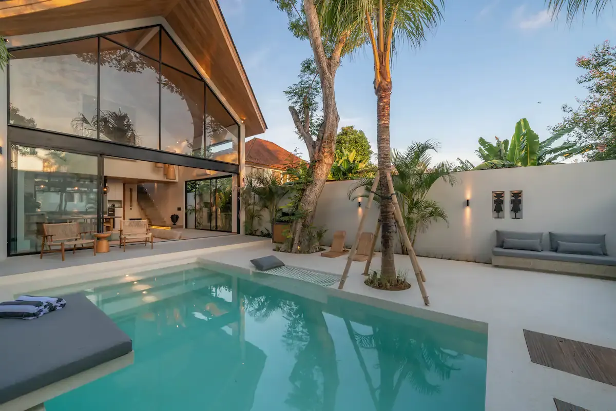 3 BR Minimalist Walk-to-Beach Villa Seminyak, Seminyak, Bali — photo 6 | The Luxury Bali