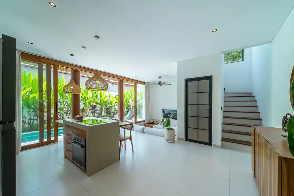 2 BR Walk-to-Beach Tropical-Modern Sanctuary Canggu, Seseh, Bali — photo 12 | The Luxury Bali