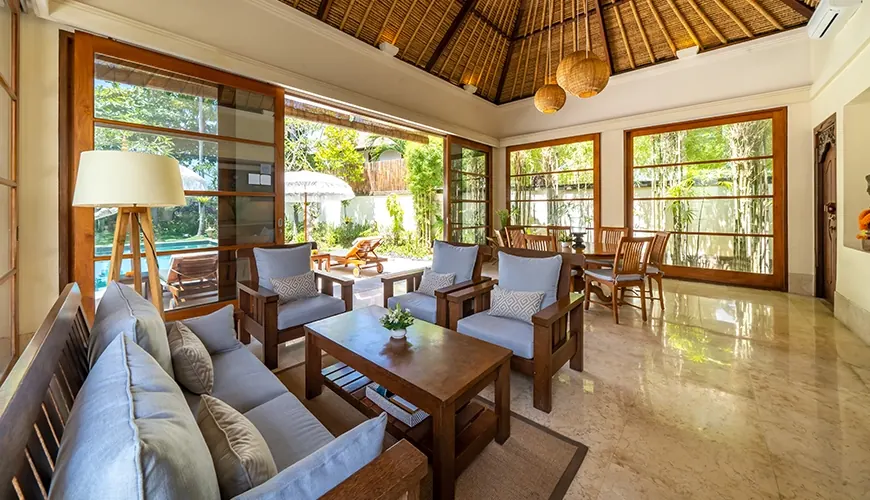 3 BR Clifftop Thatched Villa Jimbaran, Jimbaran, Bali — photo 5 | The Luxury Bali