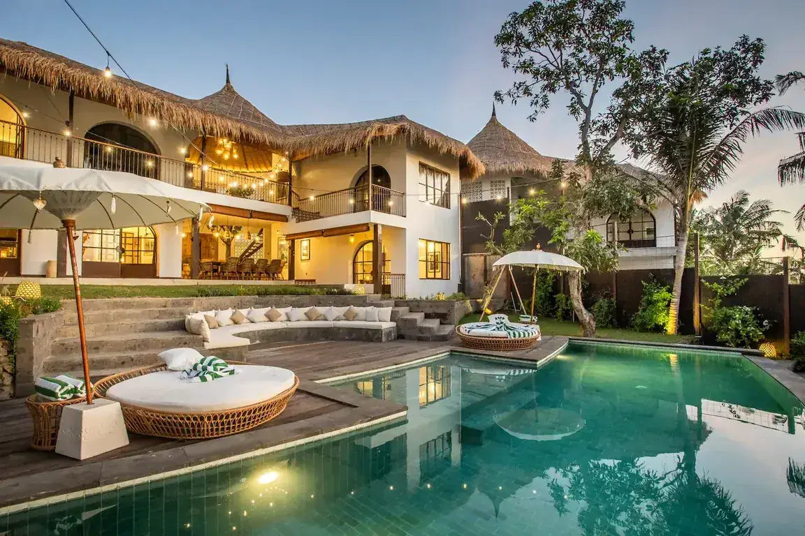 10 BR Rice-Field Infinity-Pool Estate Canggu, Canggu, Bali — photo 3 | The Luxury Bali